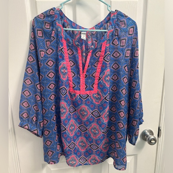 Old navy boho blouse - Picture 1 of 8